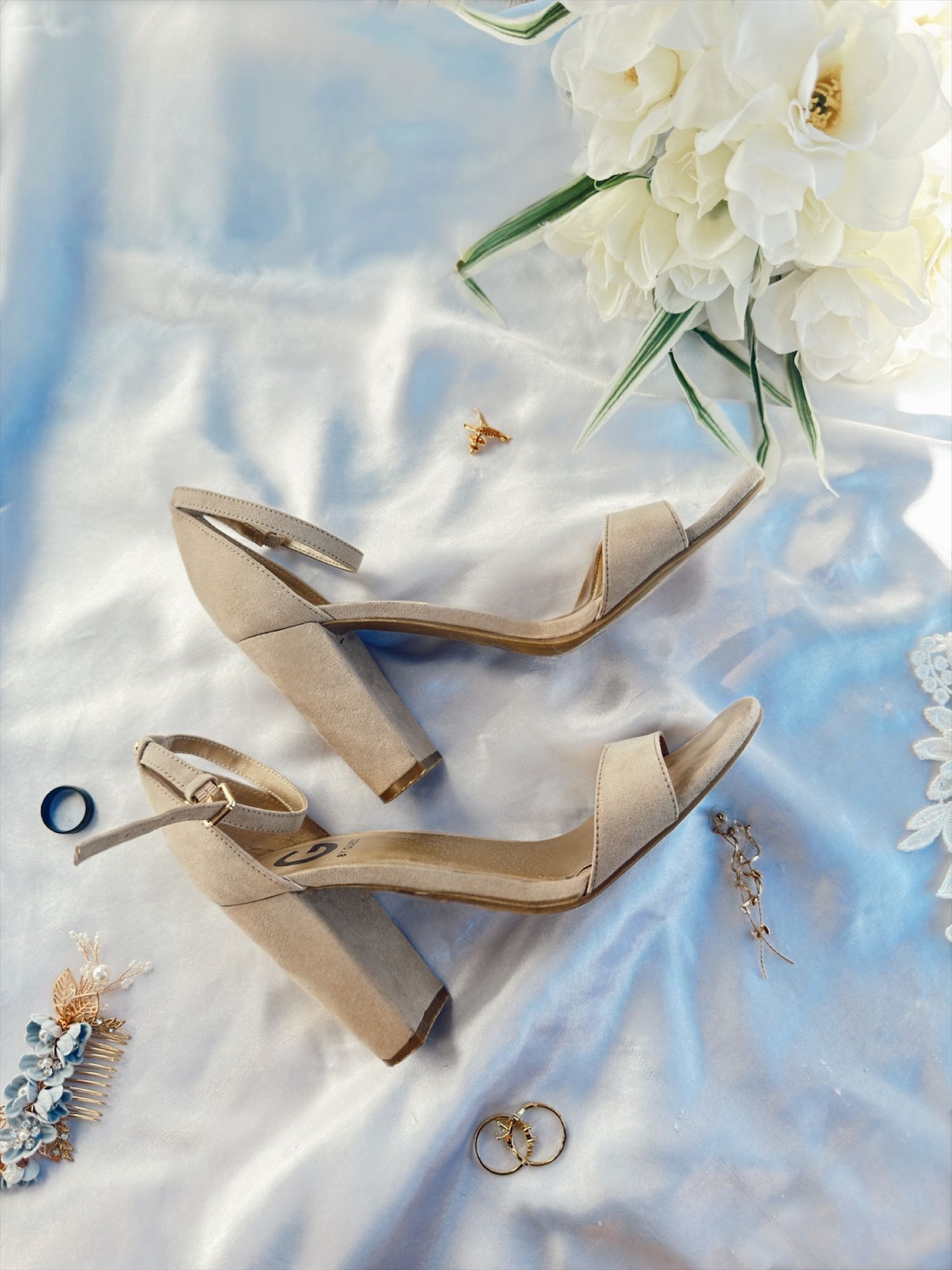 Montana wedding detail flat lay styled by Setti Robson