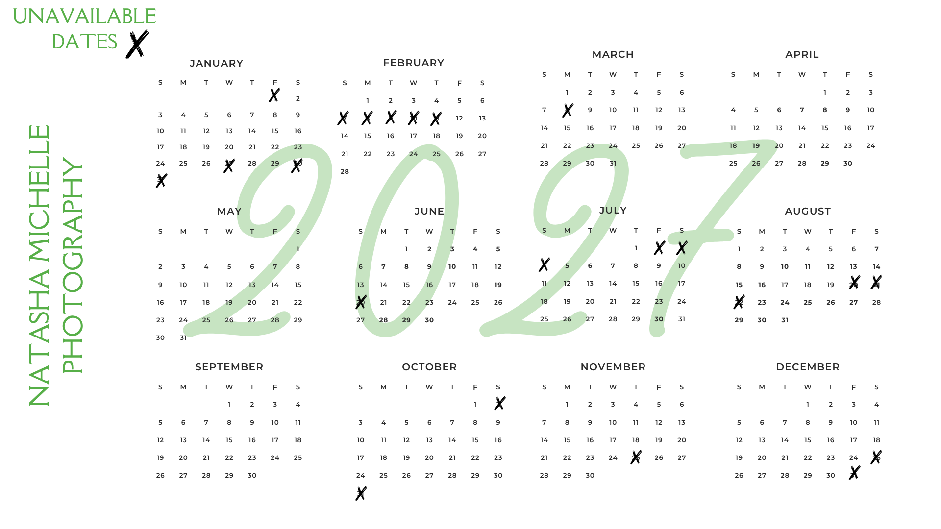 2027 Calendar