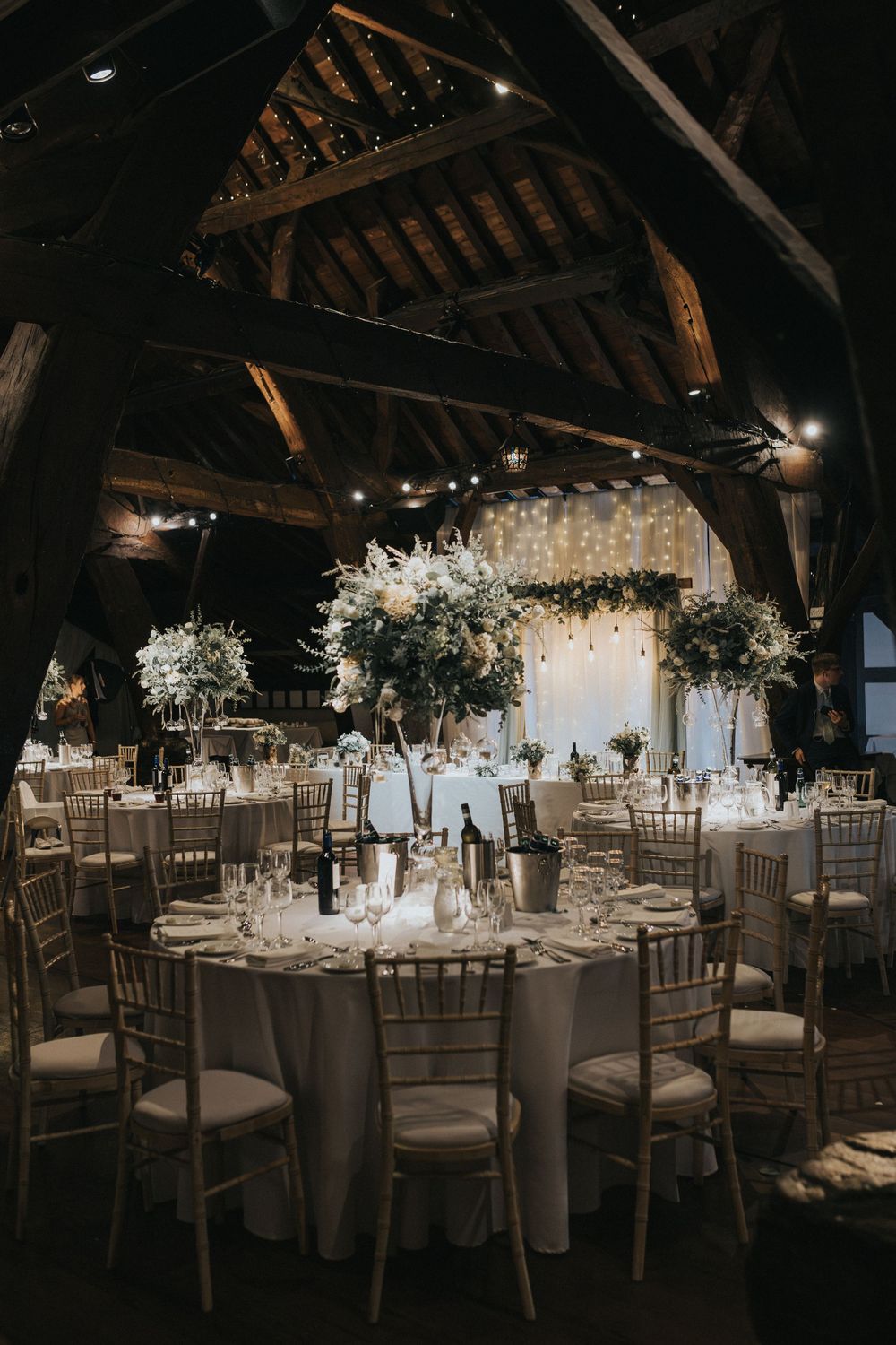 rivington hall barn wedding photography wedding breakfast