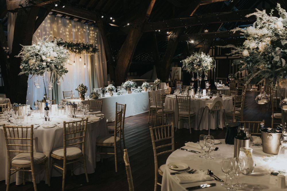 rivington hall barn wedding photography wedding breakfast