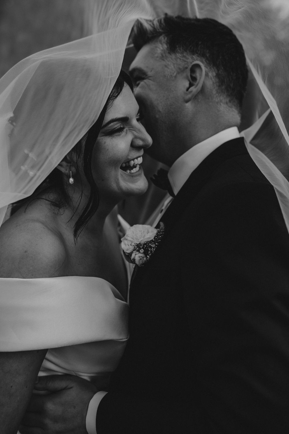 the river barn wedding photography bride groom veil