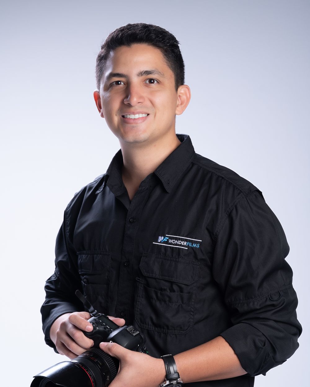 lifestyle model posing for personal branding shot