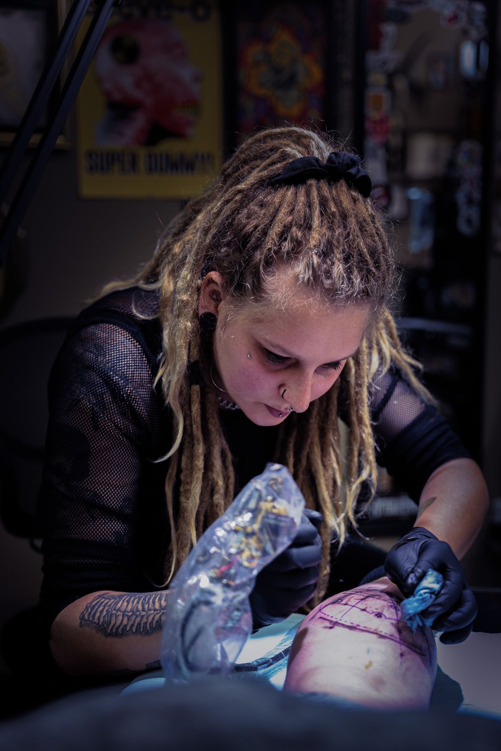 tattoo branding photography