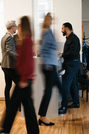 Business, corporate reportage