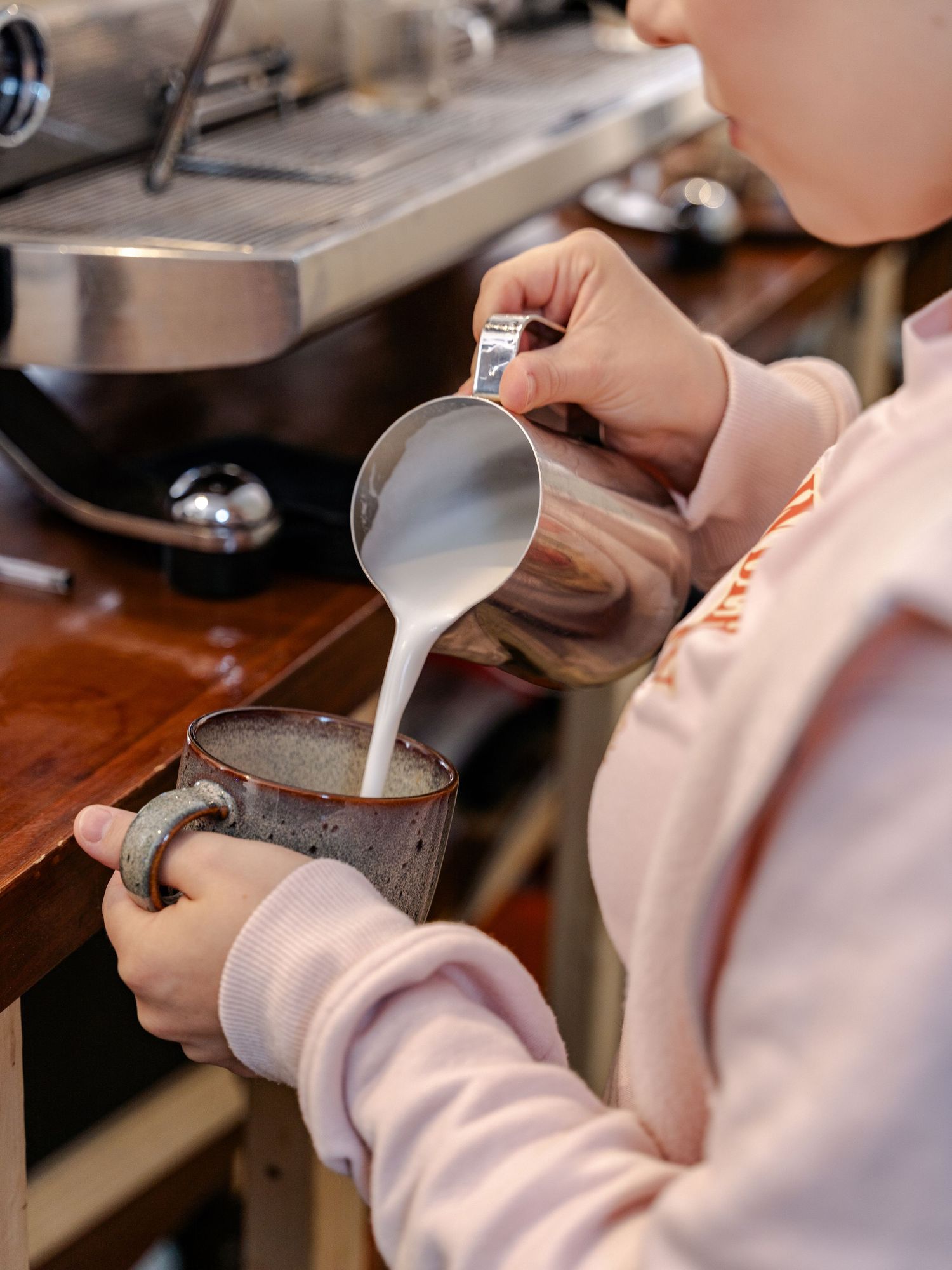 Brand photography session at Castle Street Coffee Deal, lifestyle and brand storytelling for independent cafe