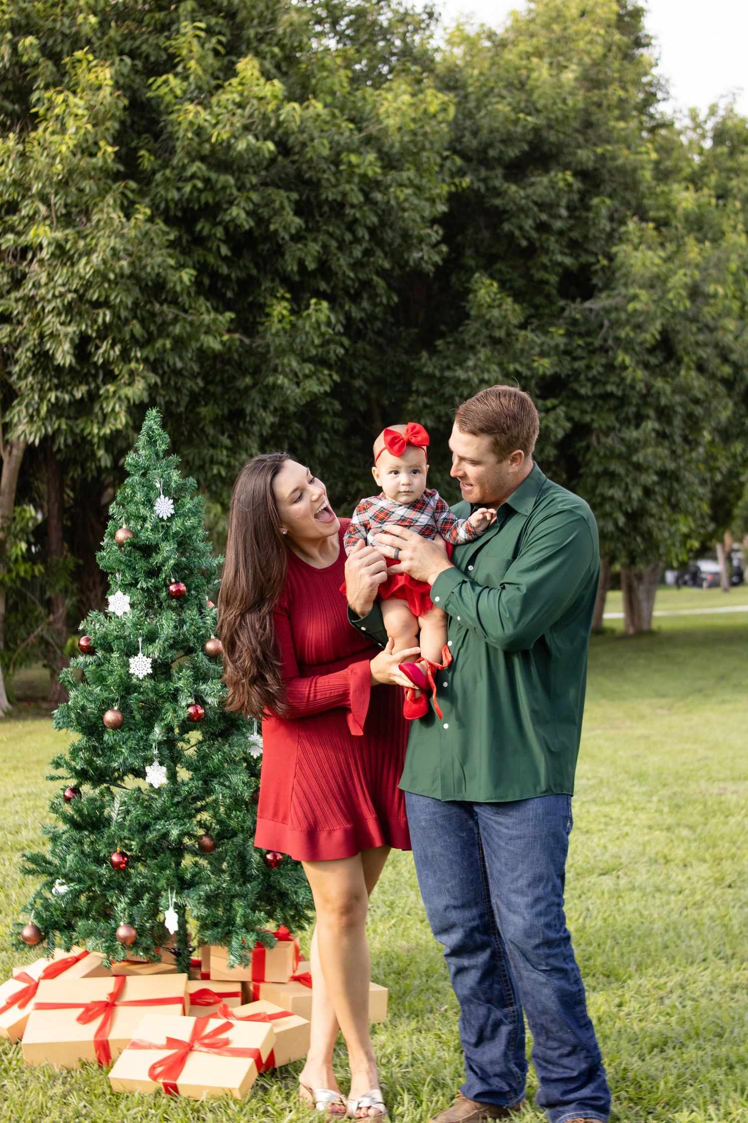 port st lucie florida outdoor christmas photo