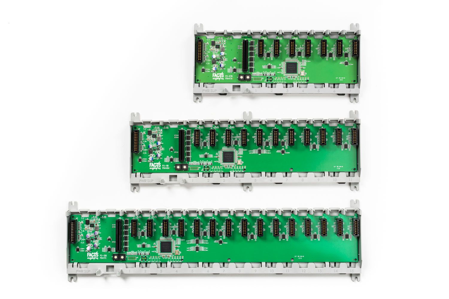 Industrial automation component photography on white background -1