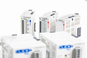 Industrial automation component photography on white background -12