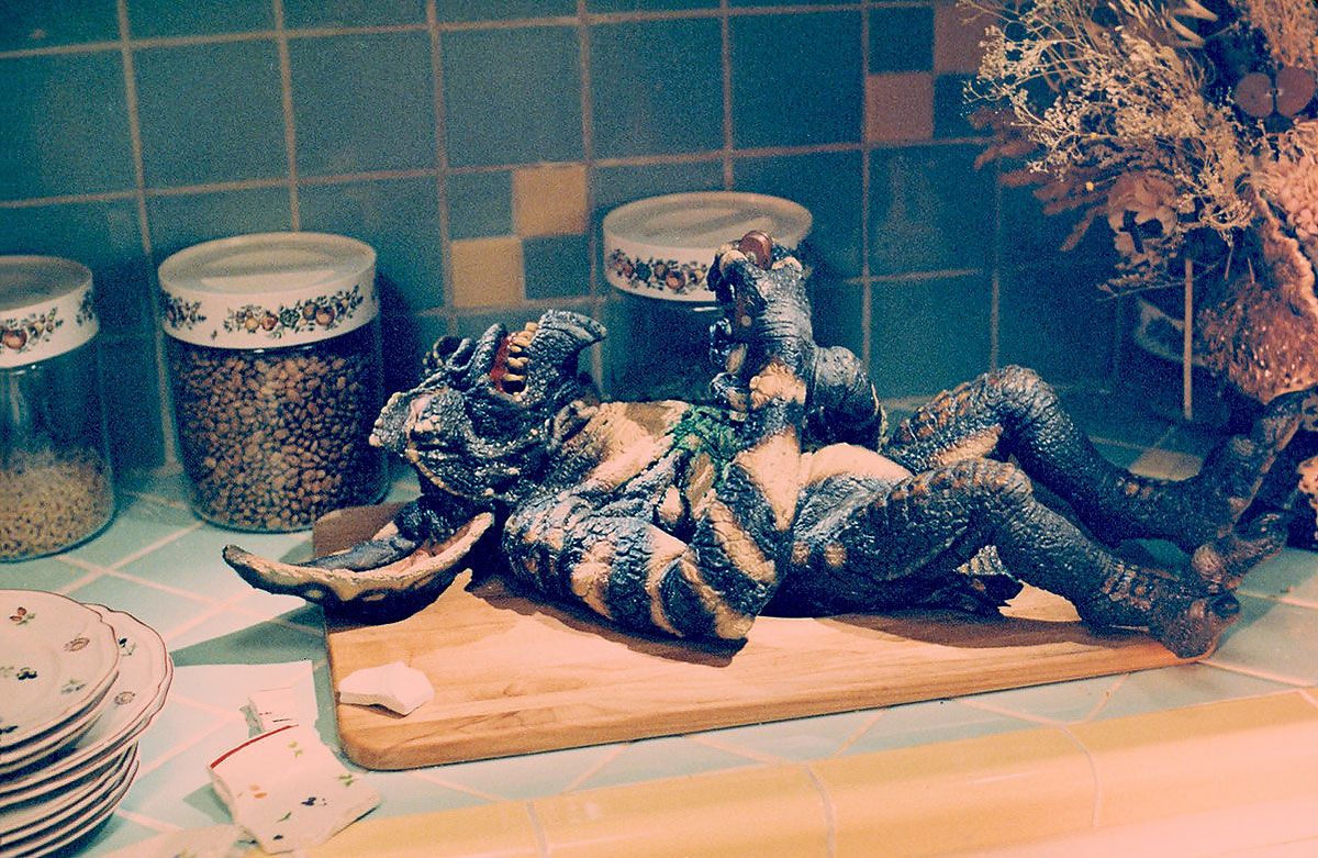 Behind the scenes Gremlin photo