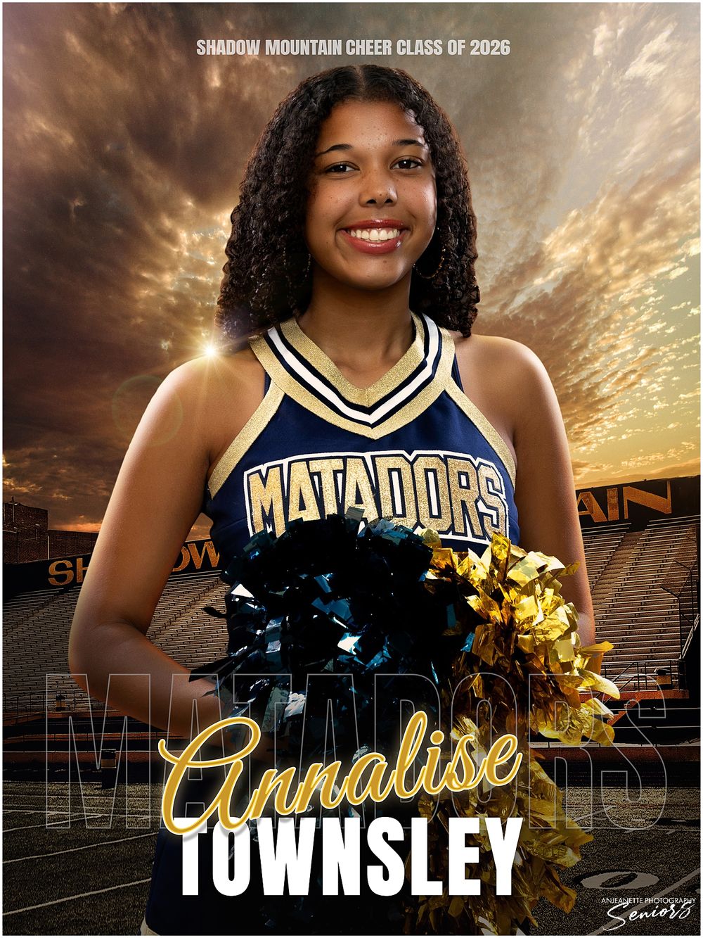 Phoenix Arizona Team Sports Banner Pictures by Anjeanette Photography Graduation High School Seniors AZ
Sports Banner team Pictures Phoenix