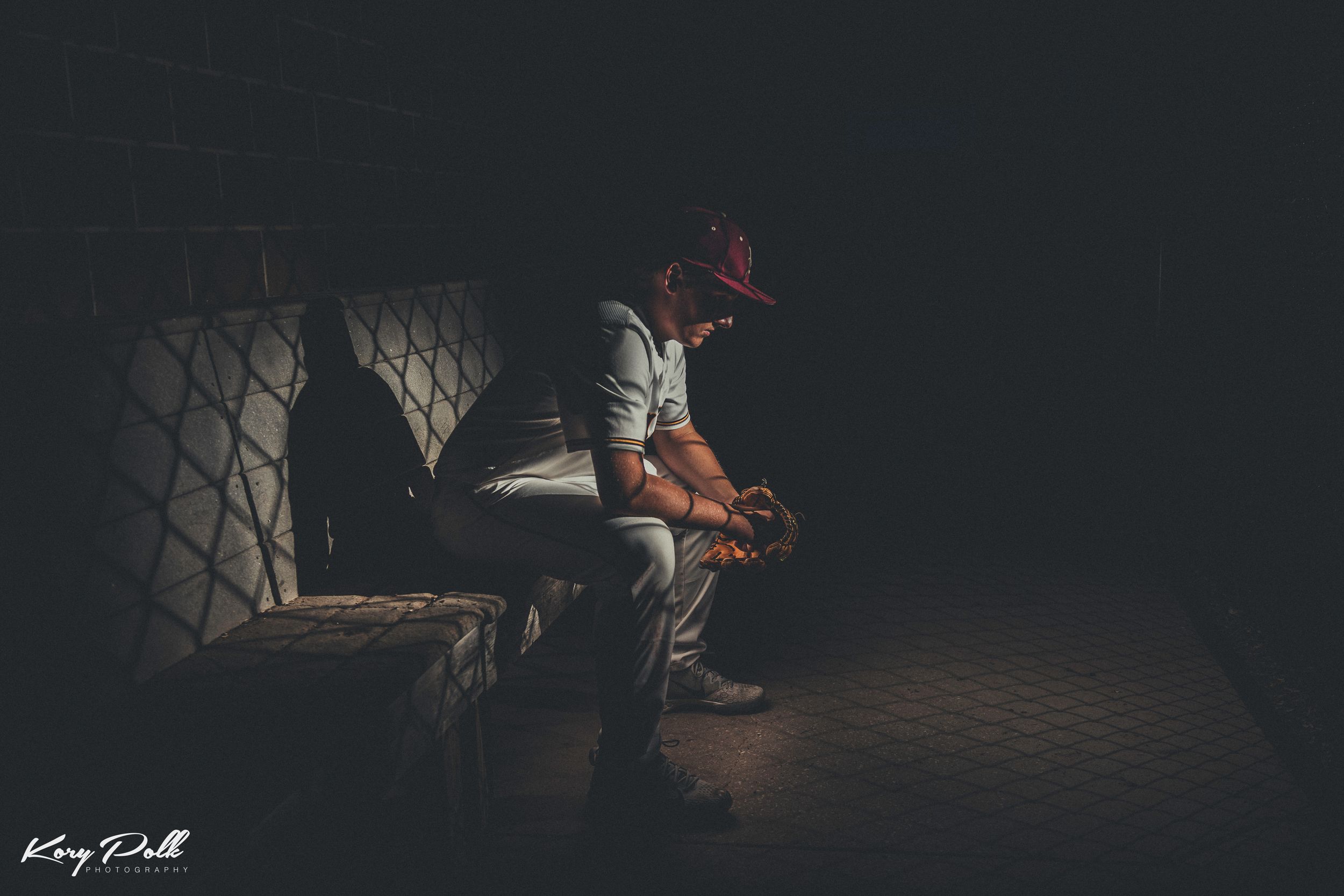 ankeny senior baseball player, dramatic sports lighting, des moines senior portrait photographer, urbandale senior portrait photographer