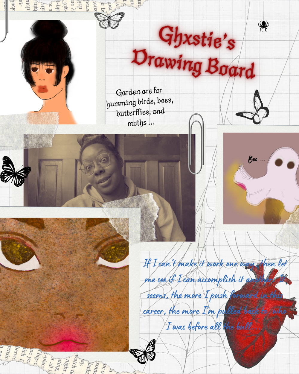 @ghxstieart lookbook zine page #1 ...