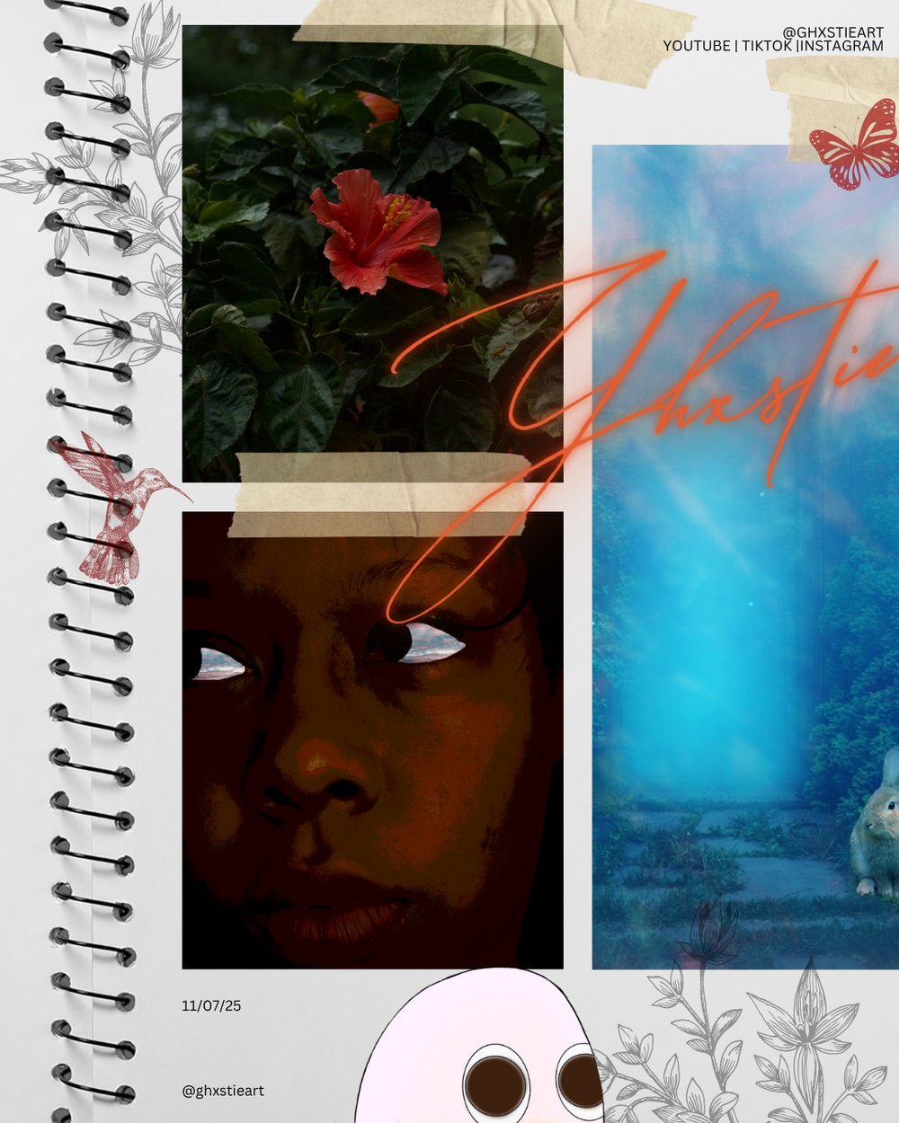 @ghxstieart lookbook zine page #4 ...