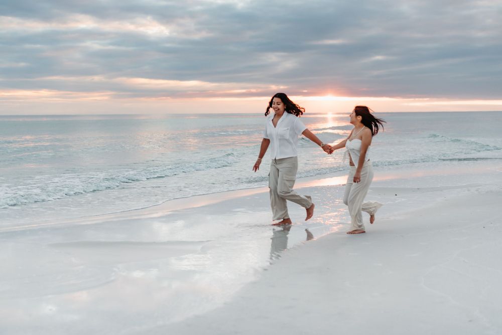 LGBTQ friendly couples photographer in Destin Florida MJ Photography. Best affordable engagement photographer in Fort Walton Beach