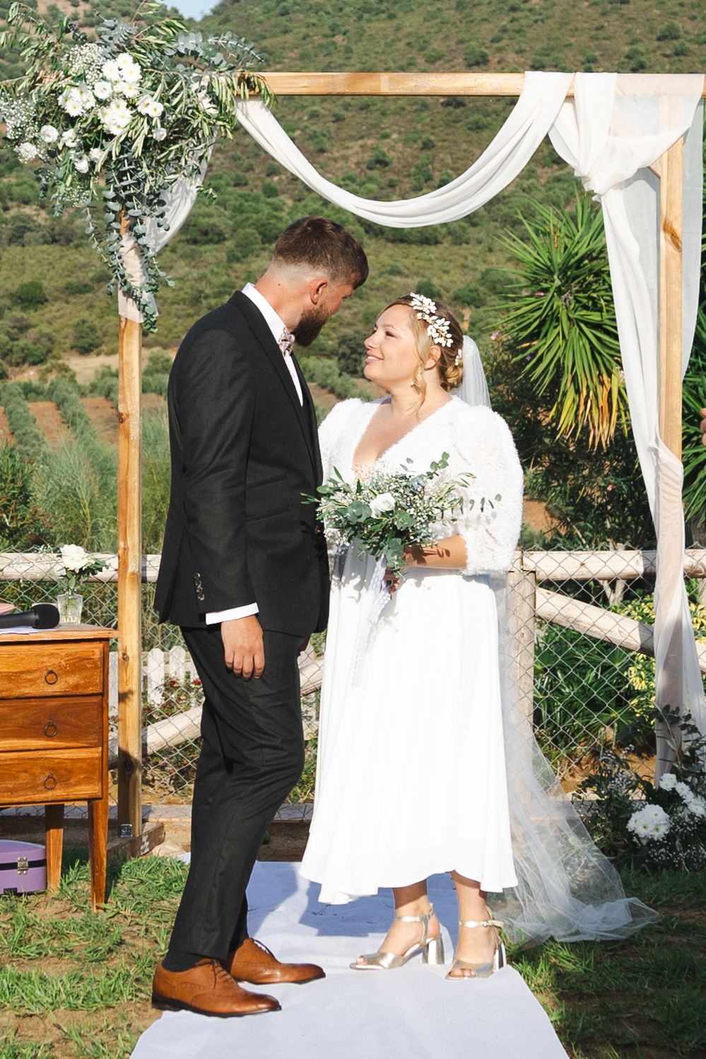 Fotógrafa de bodas en Sevilla - Ludivine Mimar - intercambio de anillos