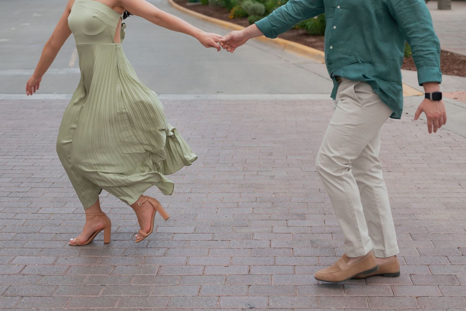 Engagement photo session in Downtown El Paso