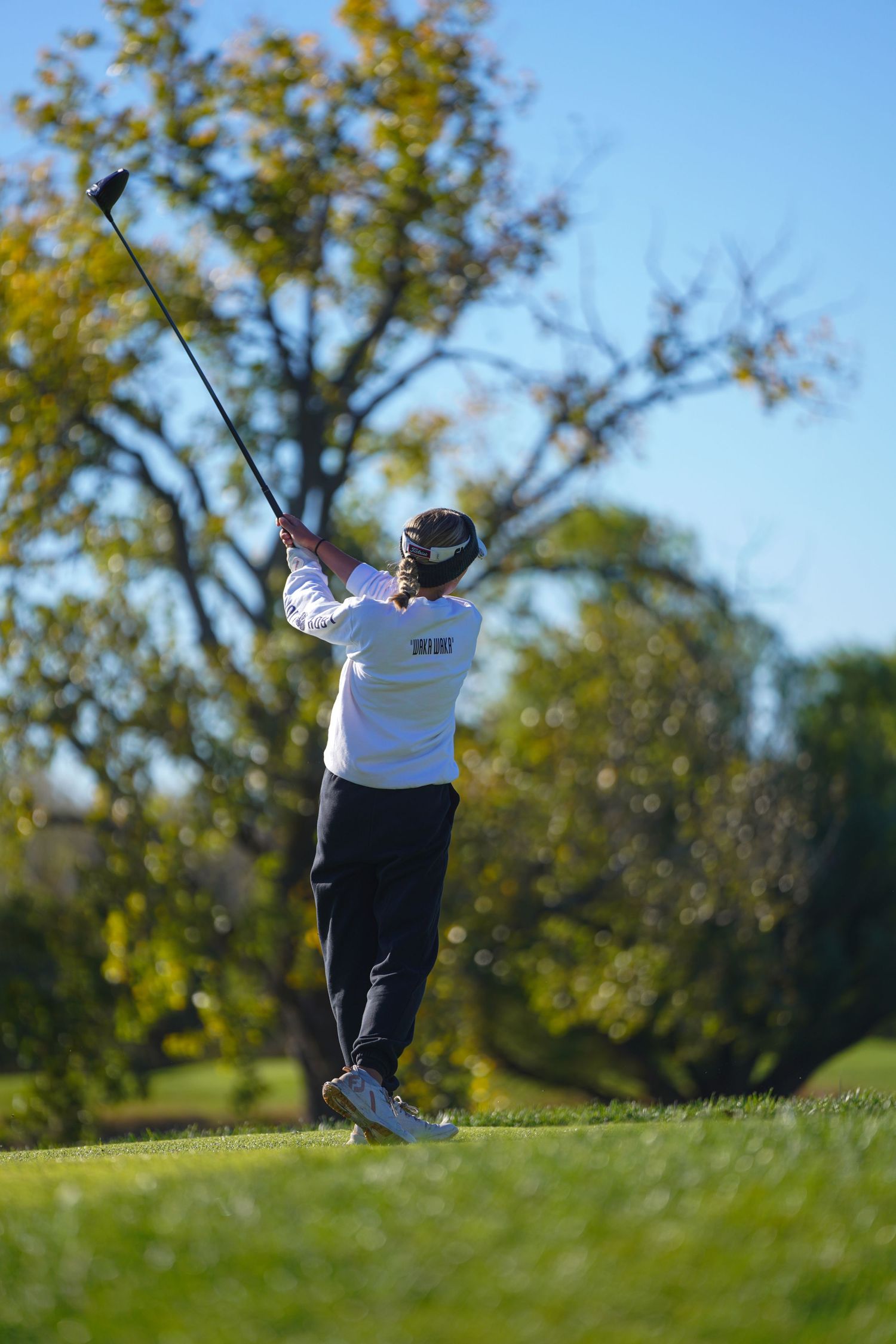 Goddard Girls Golfer Sydney Chapman