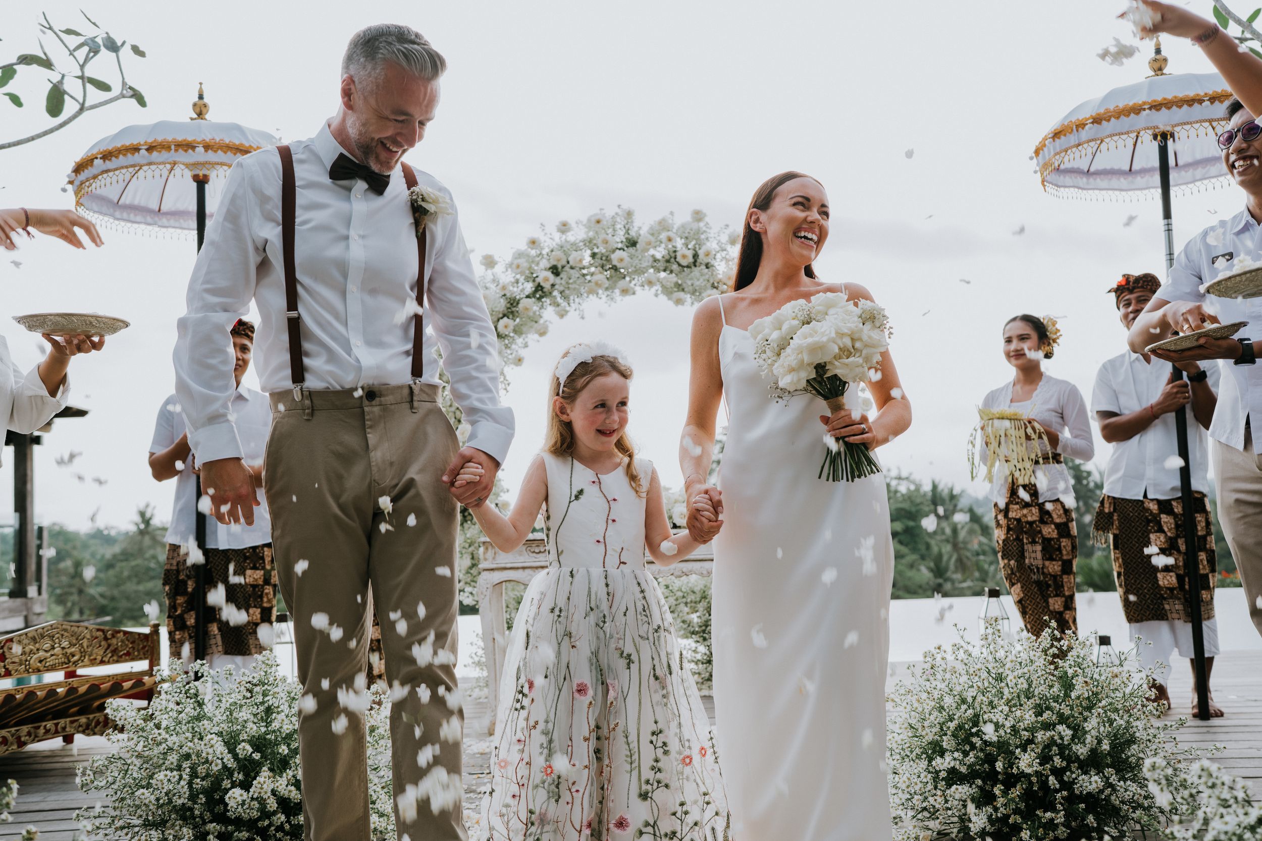 Professional wedding photography services at Adiwana Bisma Ubud Bali