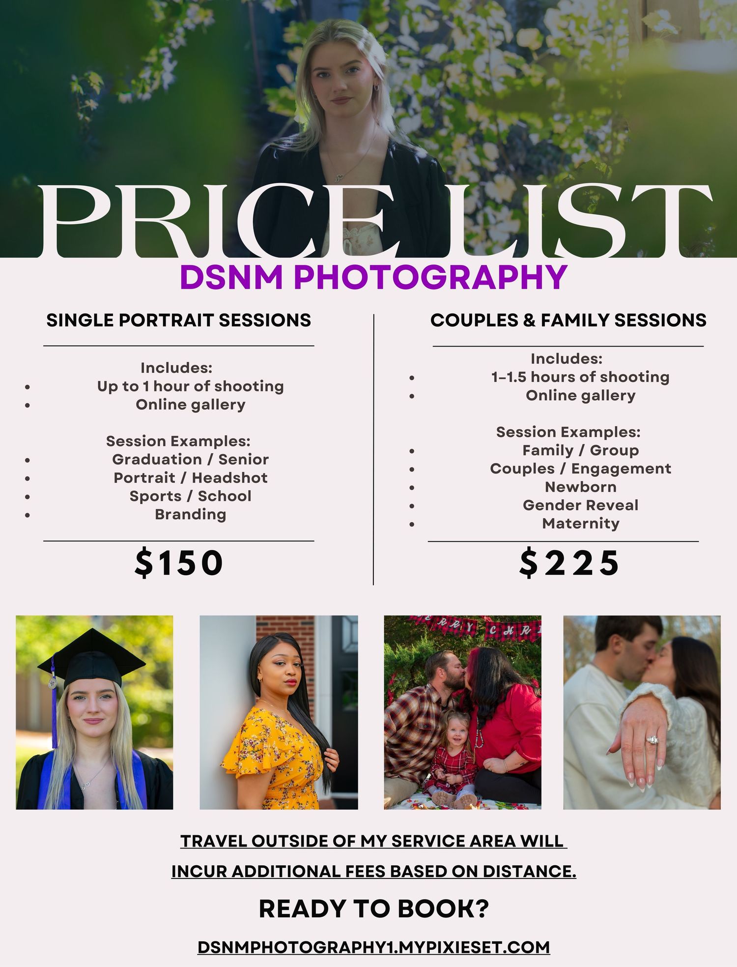 price list