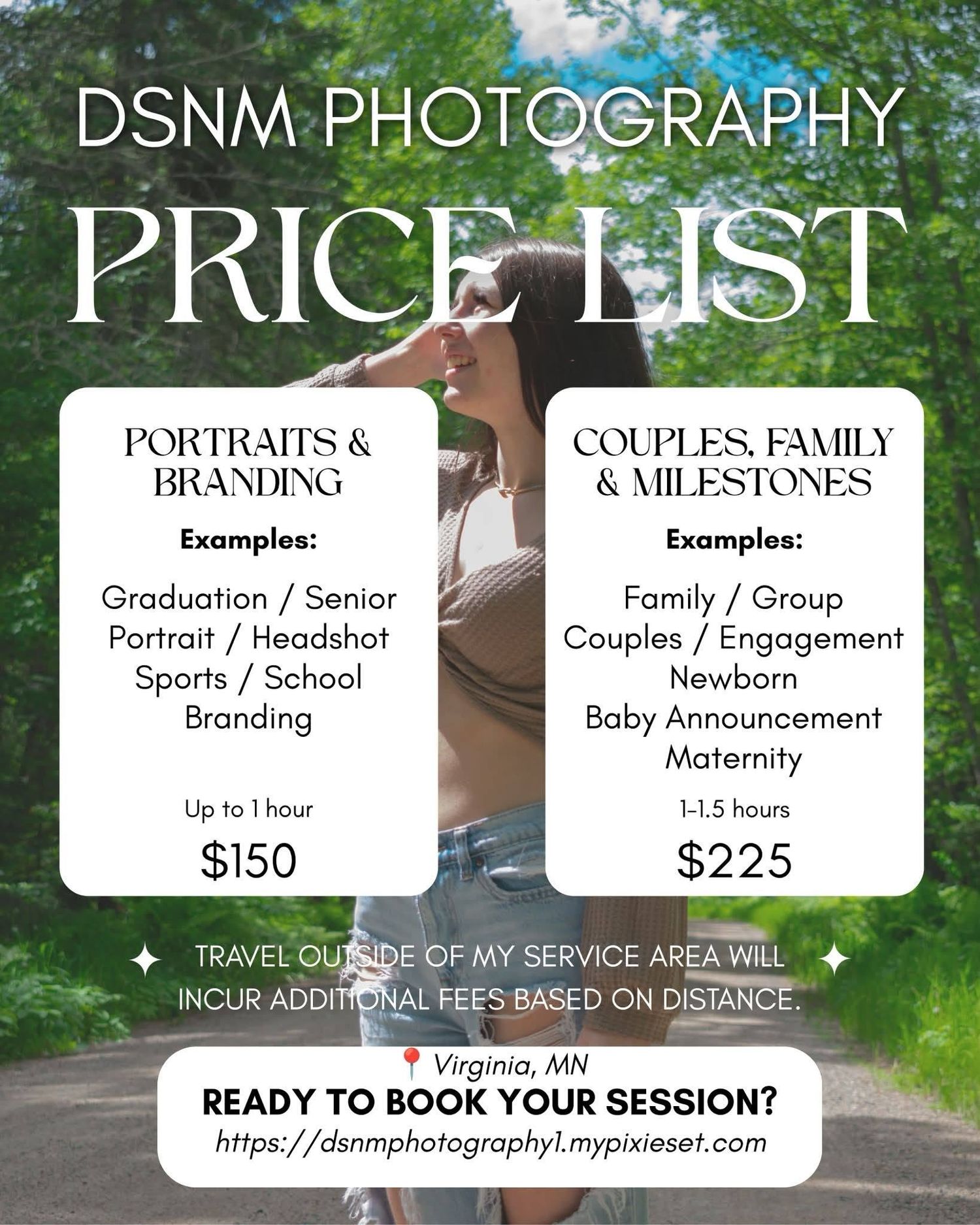 price list