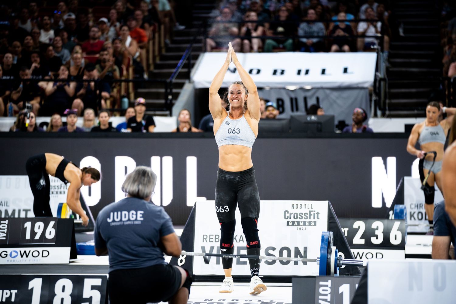 2023 CrossFit Games max out event.