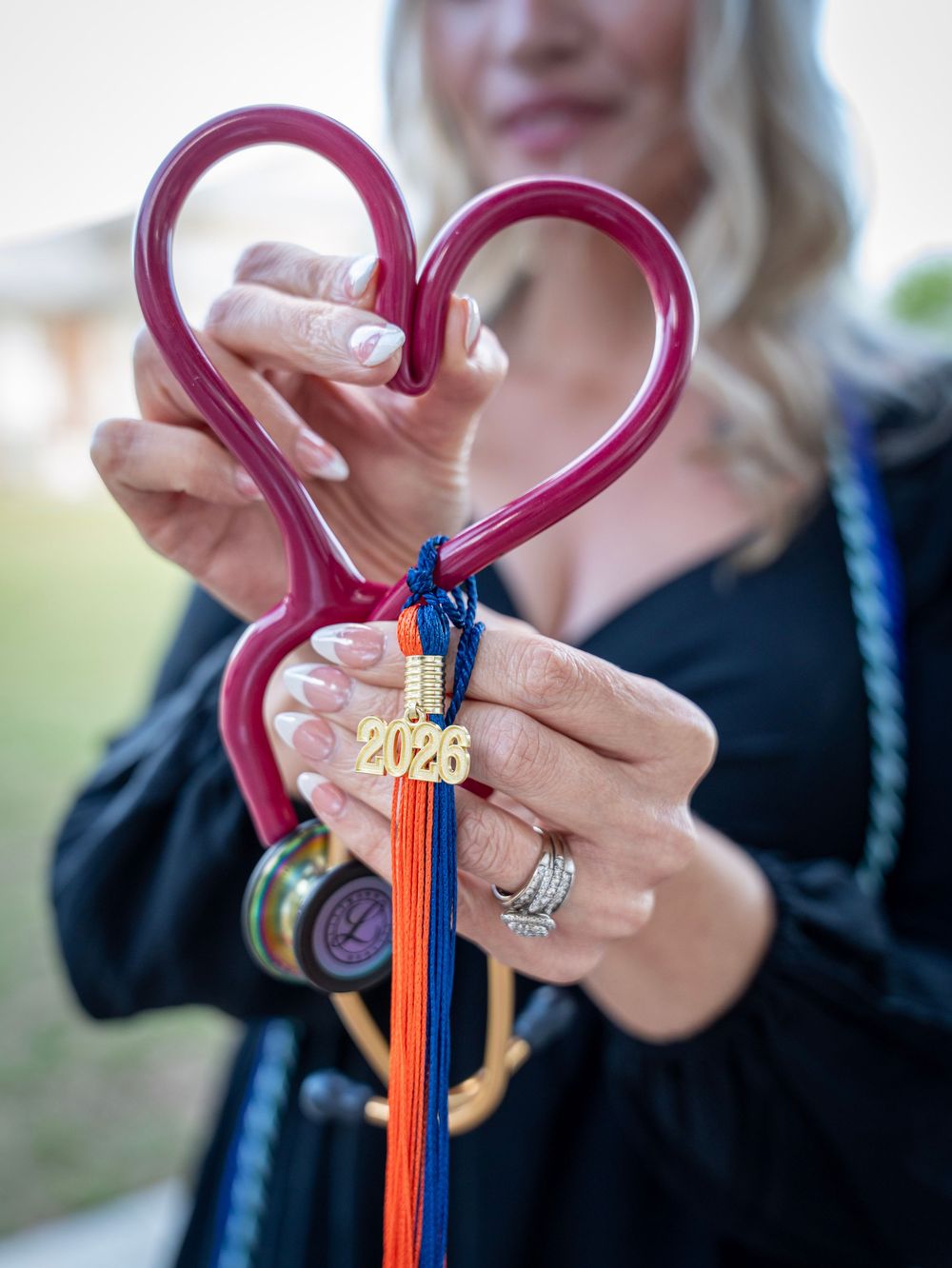 Cartersville Georgia Highlands College Campus. RN Graduate Portrait Session. Alumni. Nursing School Graduate