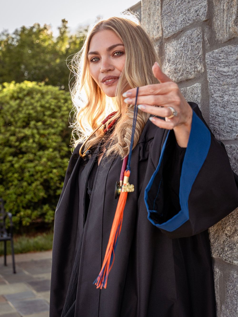 Cartersville Georgia Highlands College Campus. RN Graduate Portrait Session. Alumni. Nursing School Graduate.