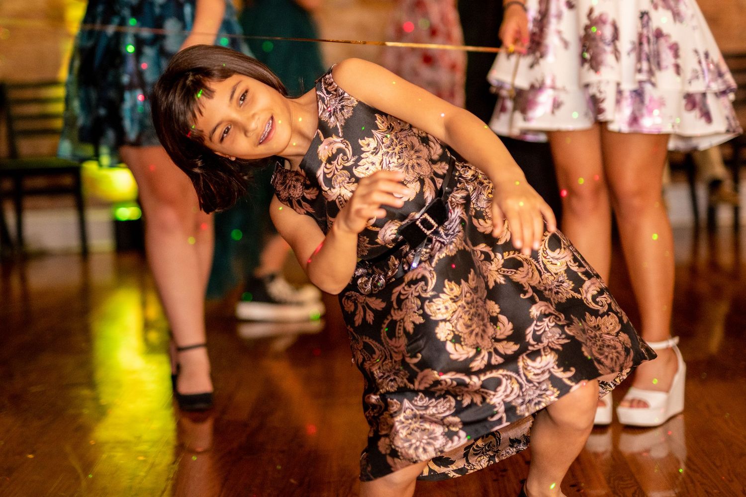 Elegant indoor event photography with professional lighting
