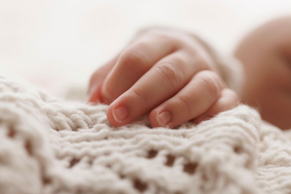 Newborn baby details photographed in the CSRA
