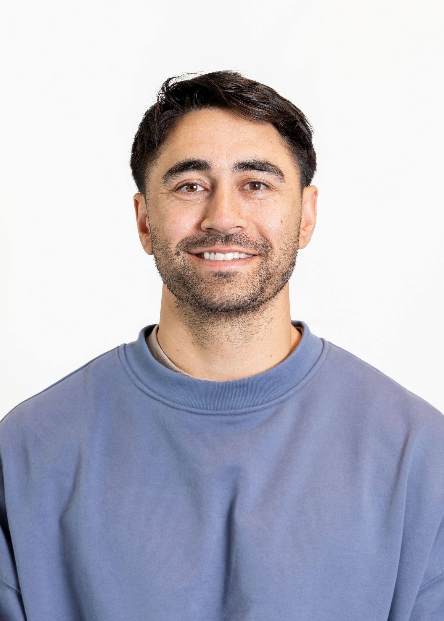 Shaun Johnson professional Portrait. Warriors player. Headshot of Shaun Johnson. Portrait and branding photo of a male. Catherine Lundin