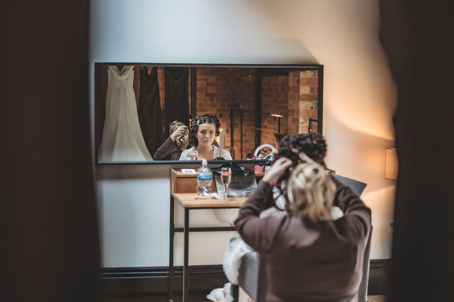 Pumping House wedding photography Nottinghamshire natural moments.
