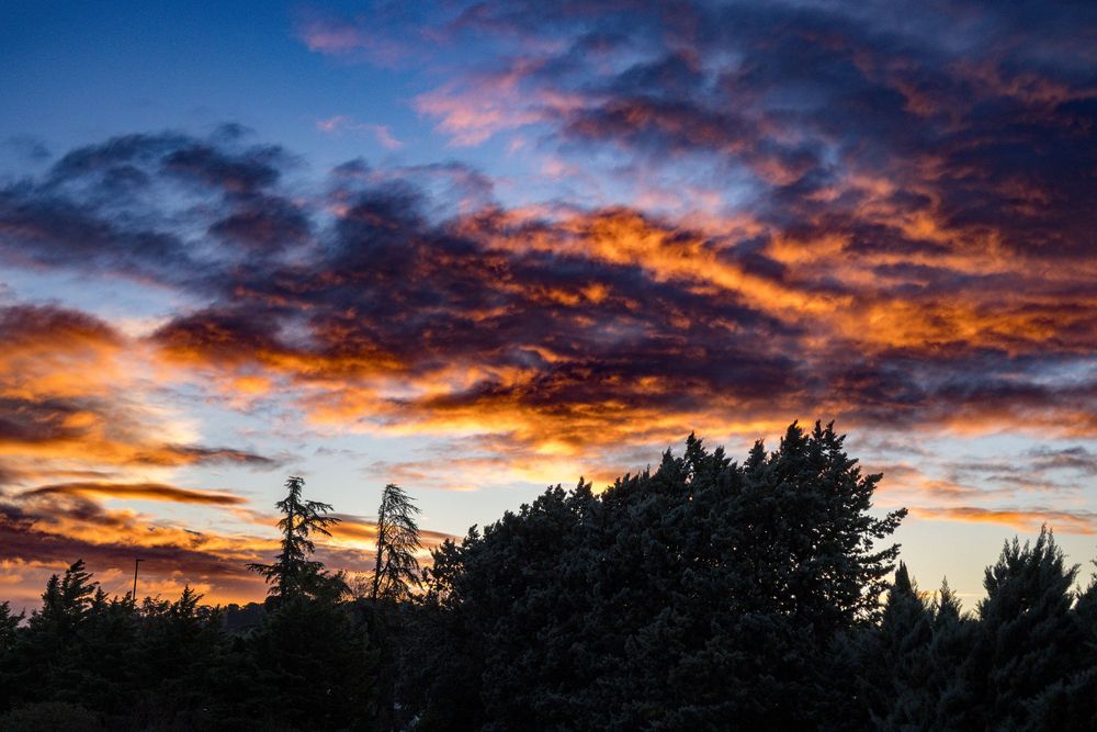 coucher de soleil