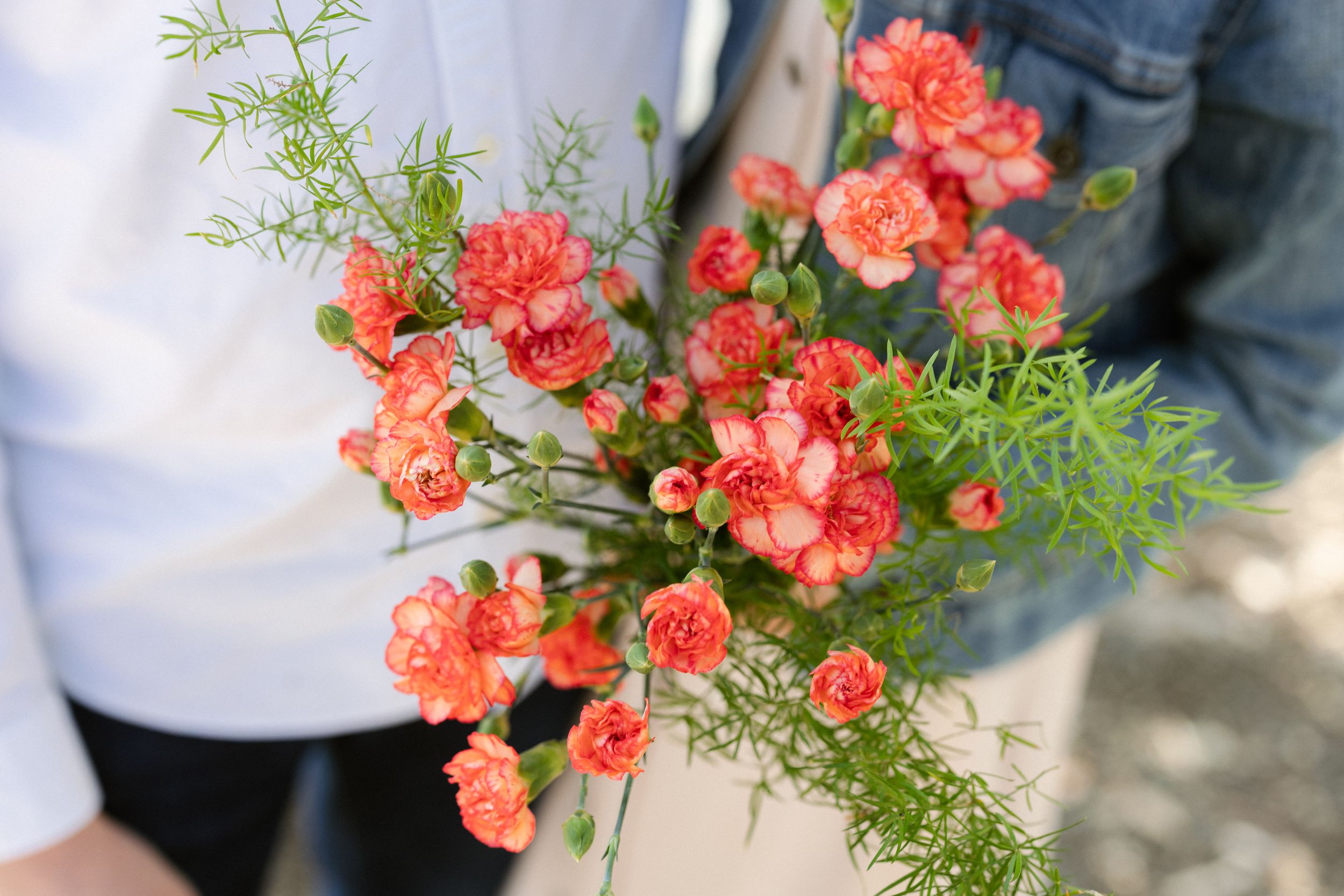 Engagement photo bouquet inspiration