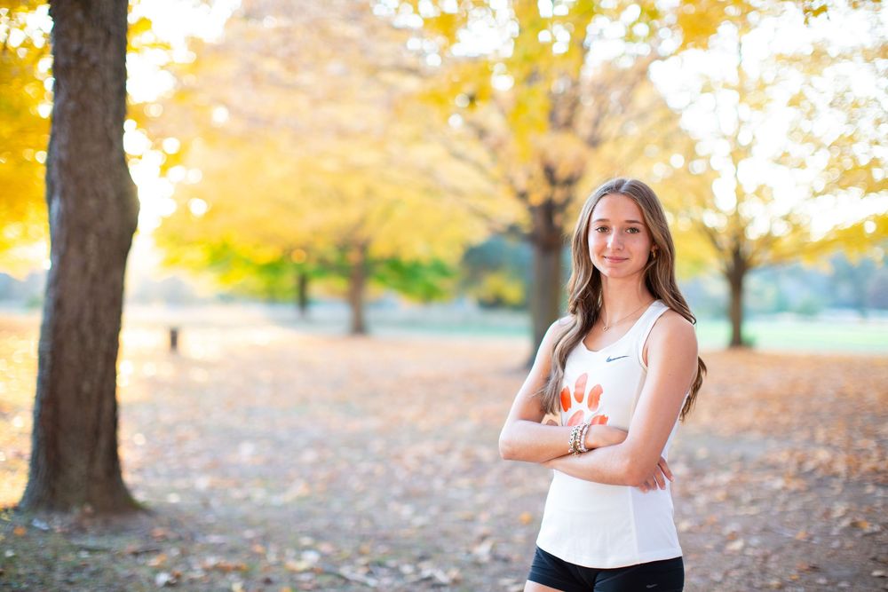 Brighton senior photographer track and field senior photos Hudson Mills Metropark Michigan athlete portrait