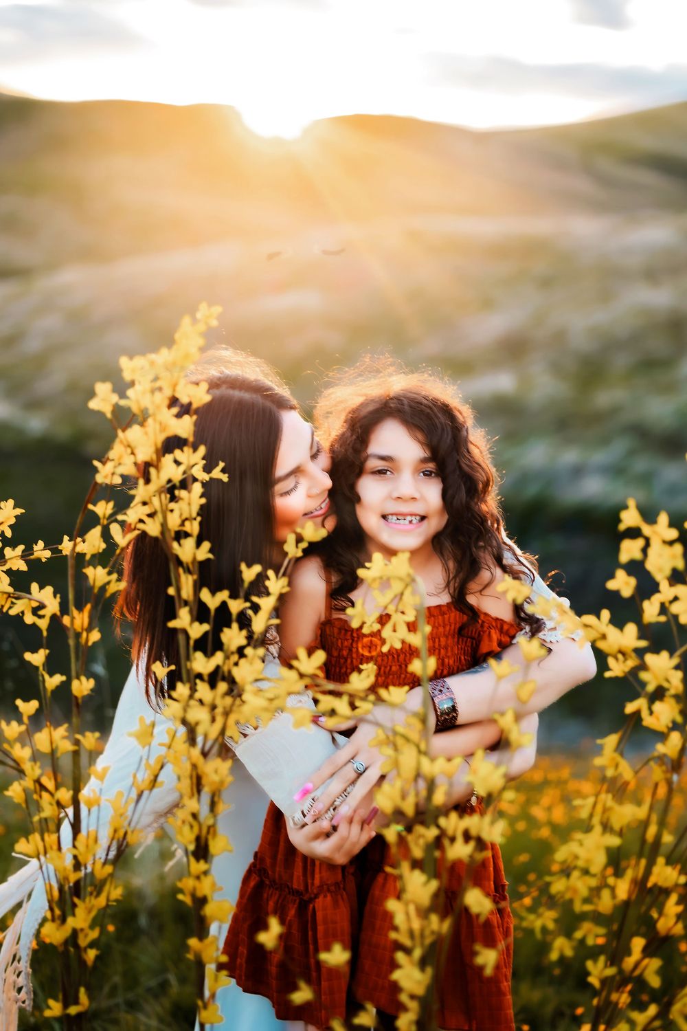 Mommy and me story telling captured beautifully near Fresno,ca