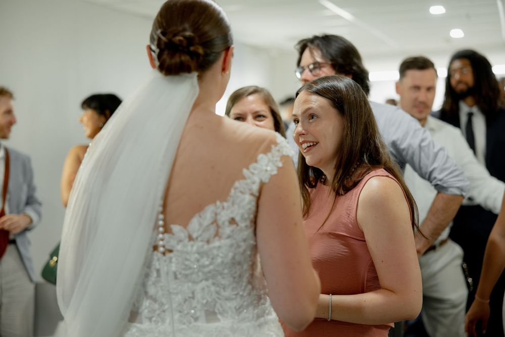 North York civic center ceremony wedding