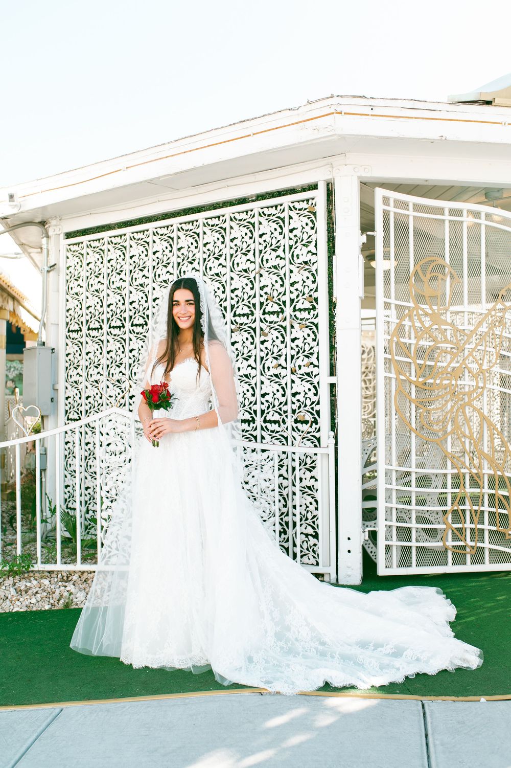 Little White chapel elopement on 35mm film