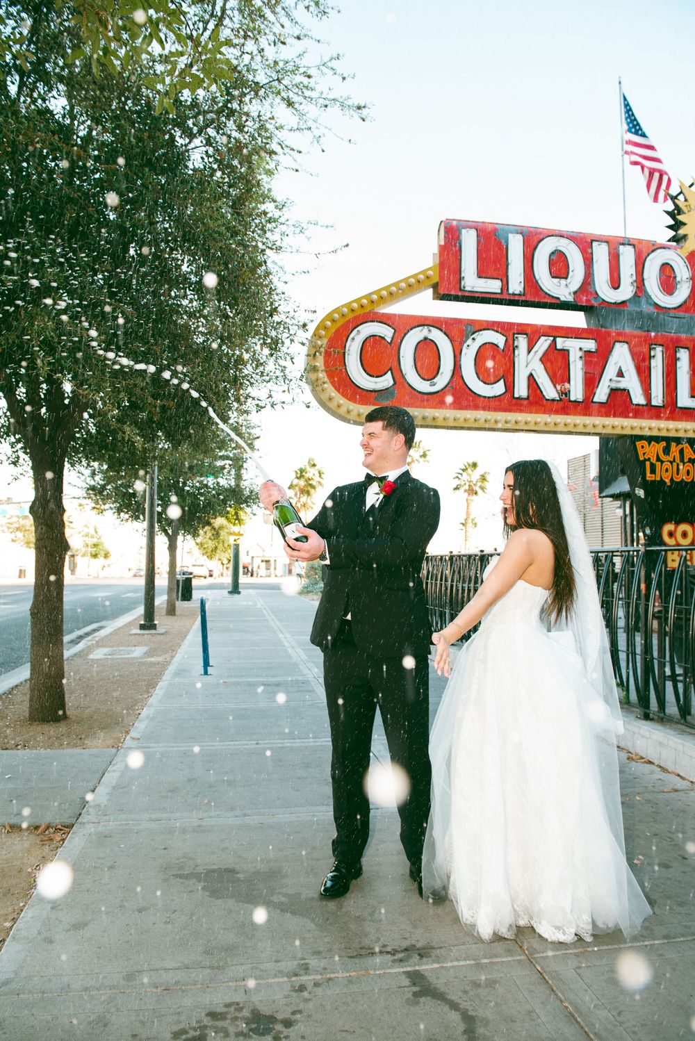 Little White chapel elopement on 35mm film