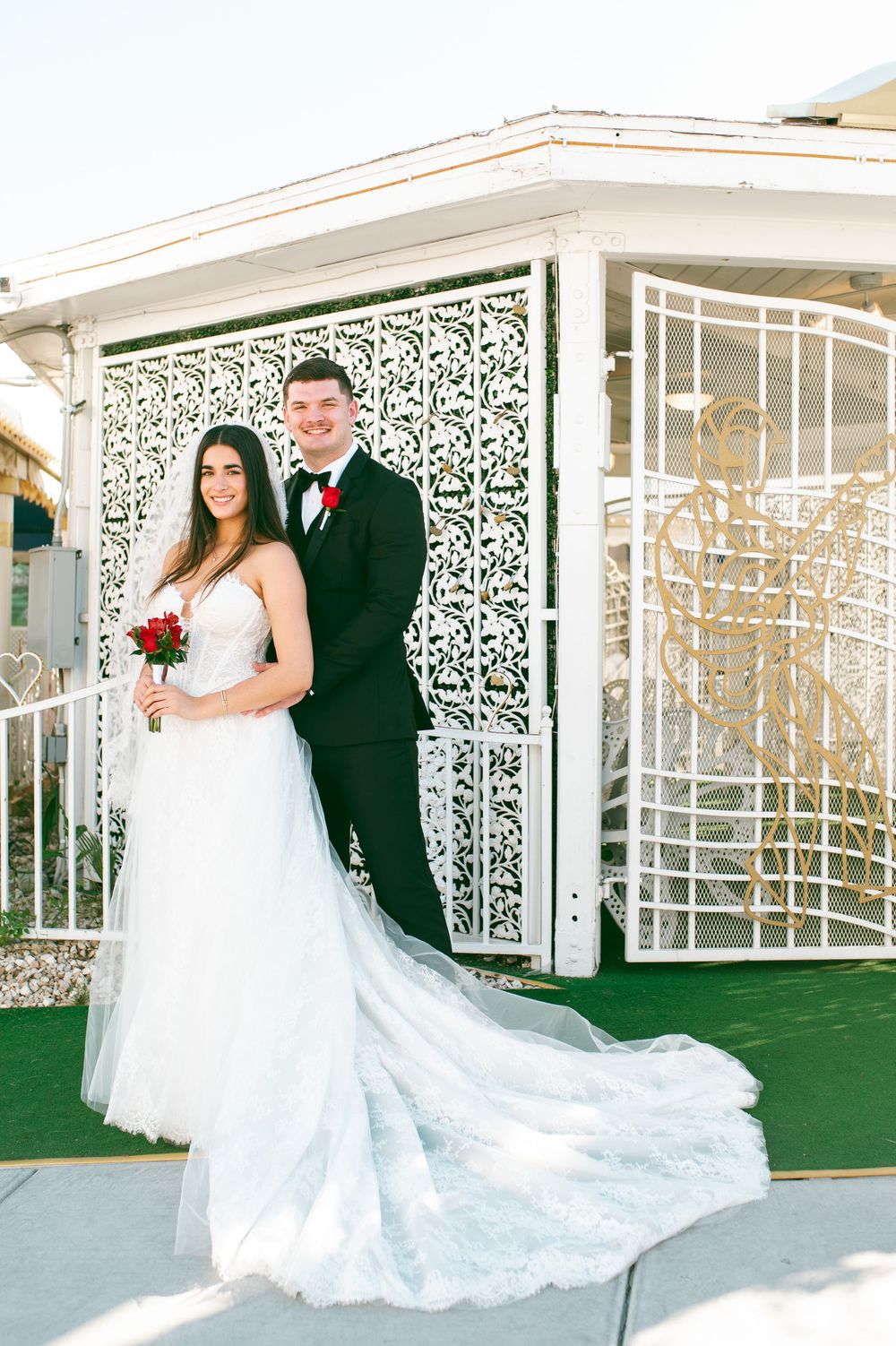 Little White chapel elopement on 35mm film