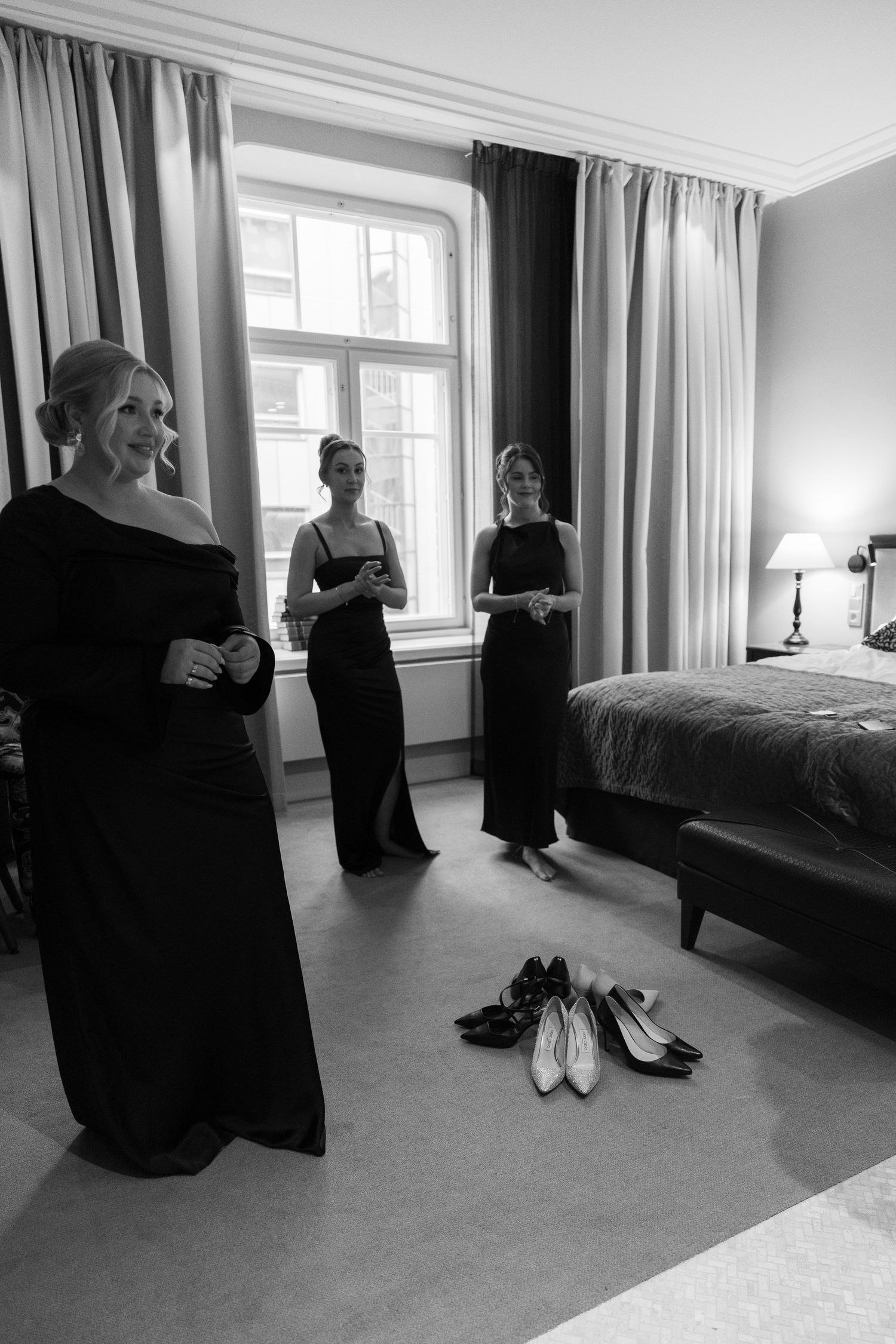 Editorial Documentary wedding photographer in Finland at Botta Events Helsinki