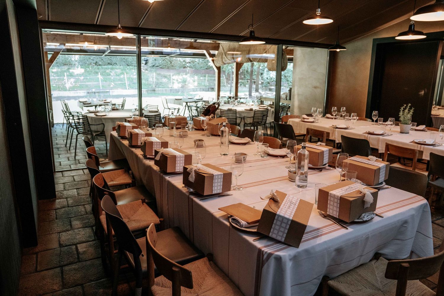restaurantes para celebrar un bautizo en Madrid, el filandón