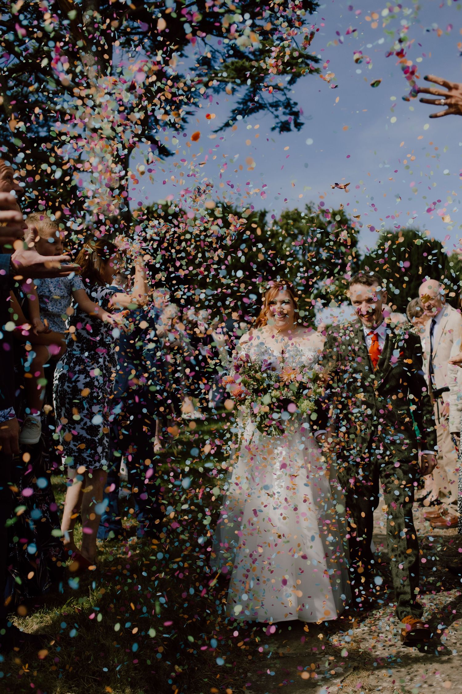 Documentary style couple photography at a UK wedding.