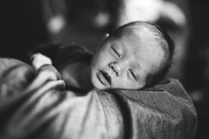 Newborn photo by Kristy Baker Photography, a local Steamboat Springs, Colorado photographer.