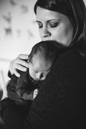 Newborn photo by Kristy Baker Photography, a local Steamboat Springs, Colorado photographer.