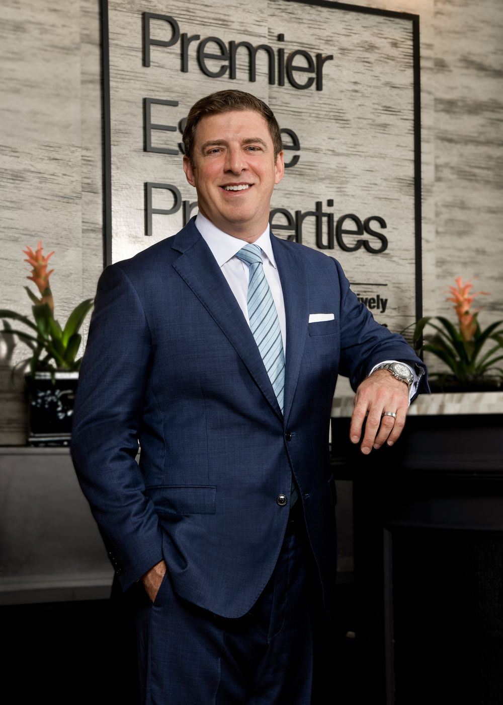 David Cohen Premier Estate Properties in office portrait Jeffrey Tholl photography