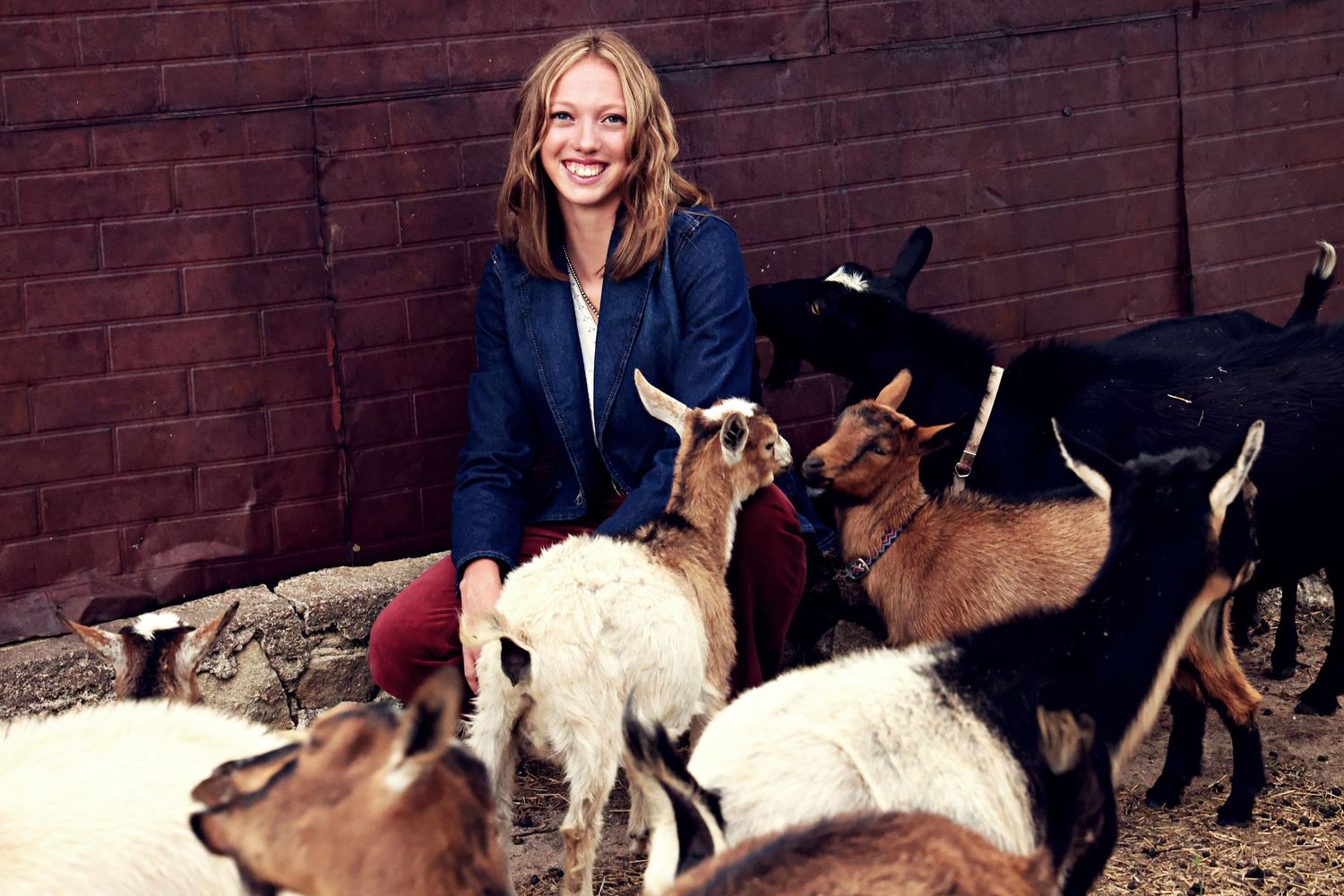 Senior Photo Goats