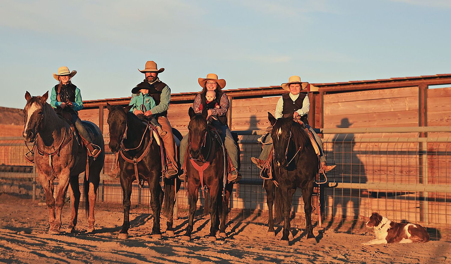 Western Family Photo