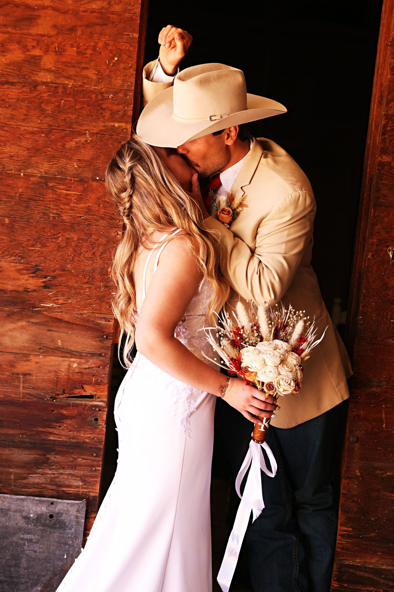 Western Wedding Photo