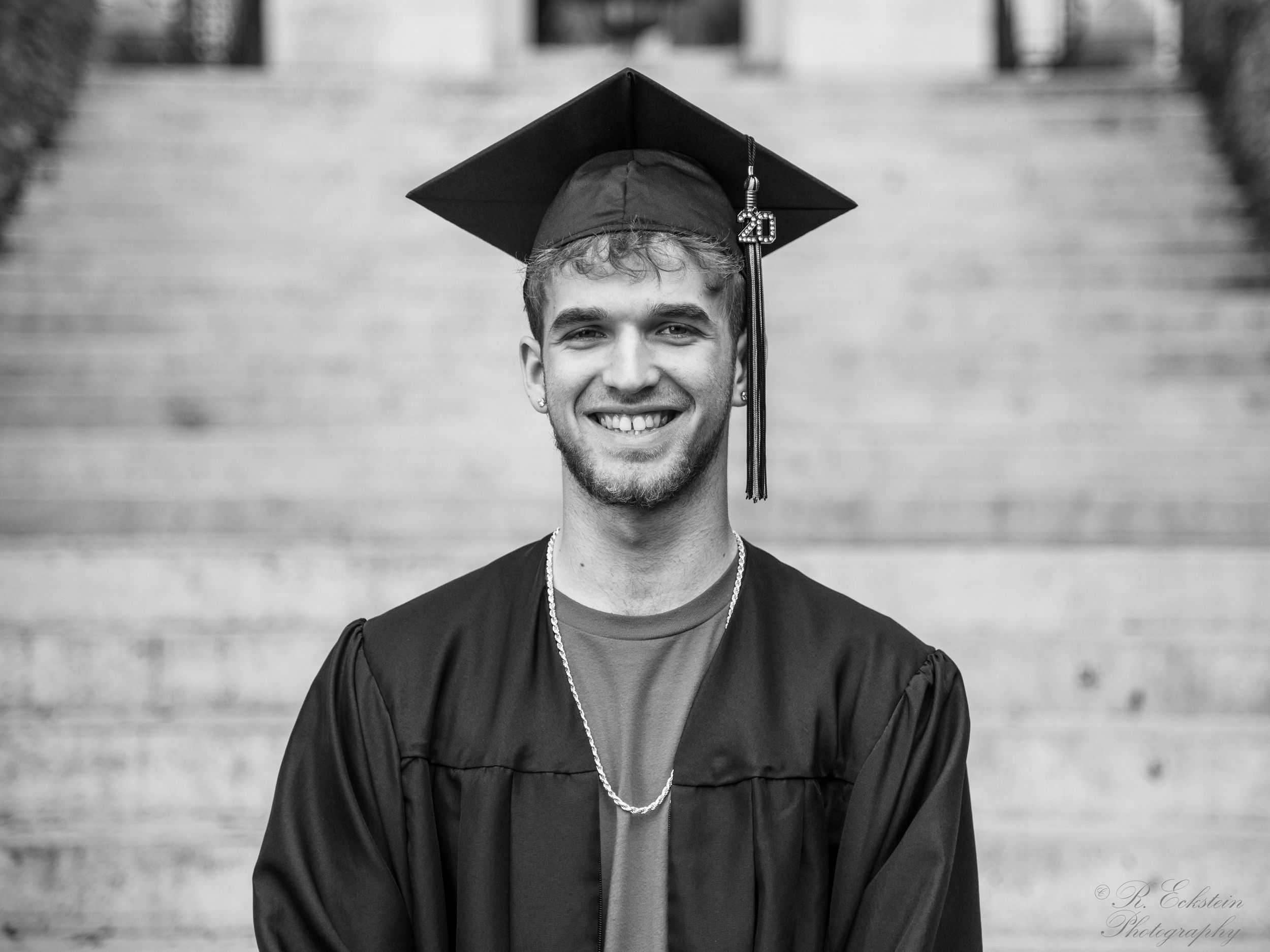High School Senior Portrait Cap and Gown