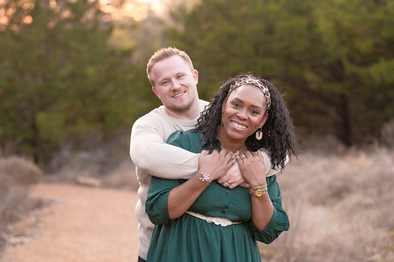 Family of 4 winter evergreen field session by bartlesville family photographer kristi bray Photography